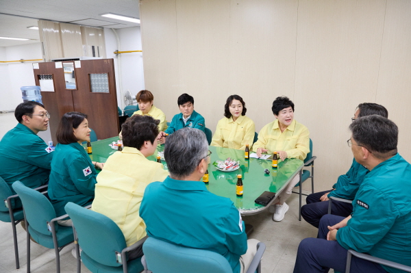 [경기티비종합뉴스] 용인특례시의회 의장단, 을지연습장 방문 및 유관기관 격려