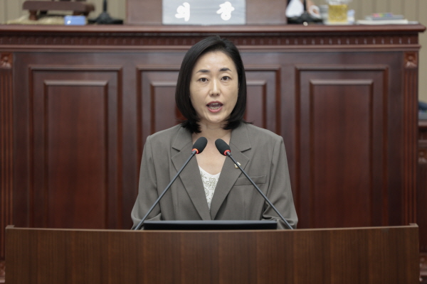 [경기티비종합뉴스] 구리시의회 문은영 의원, 제362회 제1차 정례회 5분 자유발언