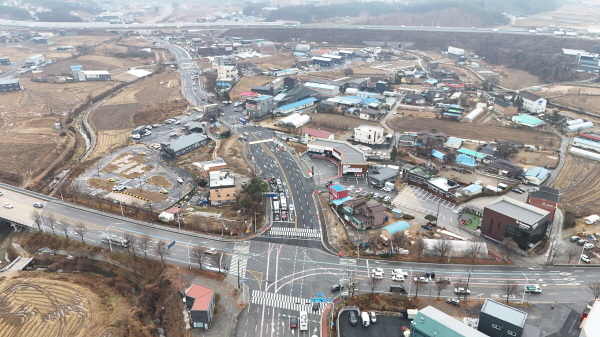 [경기티비종합뉴스] 용인특례시, 포곡IC~지방도 321호선 잇는 도로 2차로→4차로 확장 개통