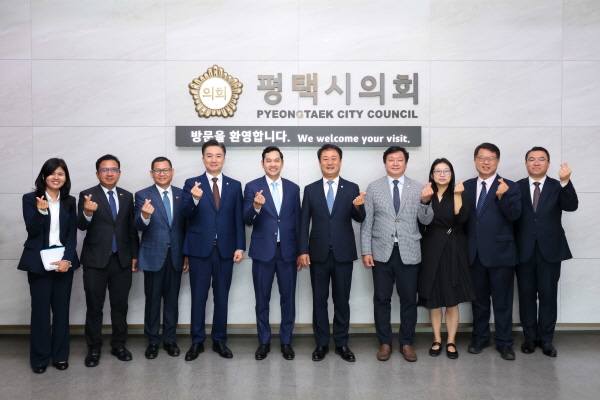[경기티비종합뉴스] 평택시의회 최재영 의장, 주한 캄보디아 대사 내방 간담회 개최