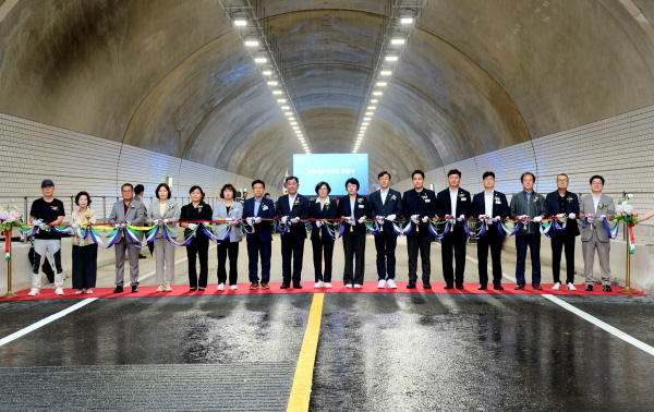 [경기티비종합뉴스] 안성시, 시도 5호선 삼흥-미장간 도로 확포장공사 개통식  “안성의 첫 터널, 새로운 길을 열다”