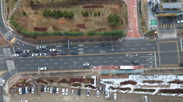 [경기티비종합뉴스] 용인특례시, 수지구 성복동에 미세먼지 차단숲 조성