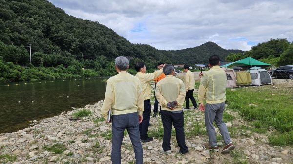 [경기티비종합뉴스] 경기도, 폭염 대비 양평 광탄리유원지·무더위쉼터 현장 안전점검