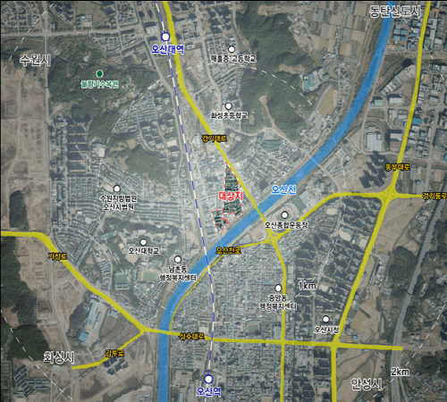 [경기티비종합뉴스] 오산시, 궐동2구역 재개발사업 정비계획 결정 및 정비구역 지정