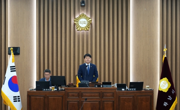 [경기티비종합뉴스] 하남시의회, 제351회 임시회 개회…  4일간 하반기 현안·민생 챙긴다
