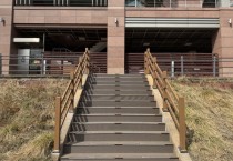 [경기티비종합뉴스] 기흥구, 탄천 목재계단 정비 완료