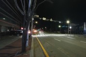 [용인시]  처인구, 야간 보행자 안전 도모 주요 도로에 LED투광등 설치   -경기티비종합뉴스-