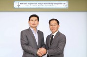 [용인특례시]  이상일 시장, 미국 플러튼 프레드 정 시장 만나 교류 확대 논의    -경기티비종합뉴스-