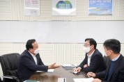 [오산시]  이권재 오산시장 정명근 화성시장 도로교통망 개선 협의    -경기티비종합뉴스-