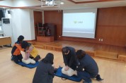 [안성시]  ‘골든타임 4분의 기적’... 안성3동 직원 CPR 교육 실시   -경기티비종합뉴스-