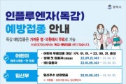 [평택시]  트윈데믹 대비 인플루엔자(독감) 무료 예방접종 실시   -경기티비종합뉴스-