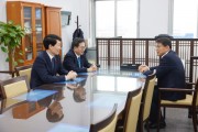 [경기티비종합뉴스] 경기도 김동연 지사, 서삼석 국회 예결위원장 만나 주요 국비사업 지원 요청