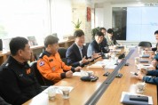 [경기티비종합뉴스] 이민근 안산시장, 경찰서장·소방서장과 시민안전모델 주요 현안 간담회