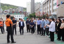 [용인도시공사] 최찬용사장 소방합동훈련 및 지진대피 모의훈련 참석   -경기티비종합뉴스-
