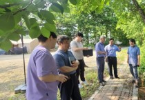 [경기도의회]  고준호 도의원, 파주시 광탄면 가드레일 지주 붕괴 위험지역 현장 방문 실시    -경기티비종합뉴스-