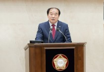 [용인특례시의회]  김운봉 의원, 기흥-오산 분당선 연장 사업, 기흥구 체육시설 확충 등 시정질문