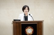 [용인특례시의회]  신현녀 의원, 용인시 조직개편, 플랫폼시티 현황, 교통개선 등에 대해 시정질문  -경기티비종합뉴스-