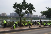 여주 세종대왕 마라톤 구간 중앙동 산뜻한 환경정비   -경기티비종합뉴스-