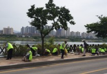 여주 세종대왕 마라톤 구간 중앙동 산뜻한 환경정비   -경기티비종합뉴스-