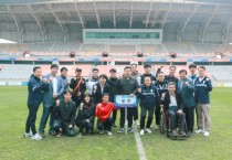 [화성시의회]  제15회 화성시장기 생활체육 축구대회 참가선수 격려   -경기티비종합뉴스-