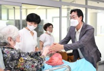 [화성시]  정명근 시장, 취임 1주년 맞아 관내 노인요양시설 방문해  -경기티비종합뉴스-