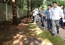[용인특례시] 이상일 시장,  약속지킨 동백고 방문해 해묵은 민원 현장에서 해결  -경기티비종합뉴스-
