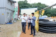 [오산시의회]   성길용 의장,  가수동 한전 프로배구단 공사 현장 방문  -경기티비종합뉴스-