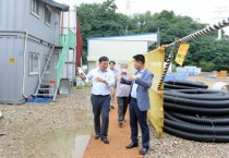 [오산시의회]   성길용 의장,  가수동 한전 프로배구단 공사 현장 방문  -경기티비종합뉴스-