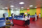 [용인시]  죽전2동 주민자치위, 방학 청소년에 무료 탁구 특강   -경기티비종합뉴스-
