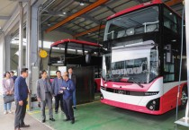 [경기도]  오후석 부지사, 2층 전기버스 제작현장 찾아 조기투입 당부   -경기티비종합뉴스-