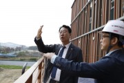 [경기티비종합뉴스]  화성시 정명근 시장, ‘화성시 정조효노인복지관’준공 앞두고 최종점검 나서
