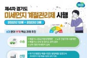 경기도, 내년 3월까지 고농도 미세먼지 대응 위한 ‘제4차 계절관리제’ 추진   -경기티비종합뉴스-