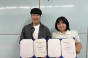 [경기티비종합뉴스] 김찬기 한경국립대 총장, 대학원생 연구역량 성과 빛났다…한국식물생명공학회 우수 포스터 발표상 2명 수상