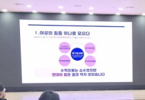 [경기티비종합뉴스] 경기도의회 박옥분 의원, 제5기 경기여성정책네트워크 출범식서 주제발표
