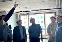 [경기티비종합뉴스] 수원특례시의회 도시미래위원회 이찬용 위원장 , “층간소음, 시공 단계부터 예방해야” 권선 113-6구역 재개발 현장 점검