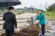 [경기티비종합뉴스] 용인특례시의회 유진선 의장·이창식 부의장·김윤선 도시건설위원장, 집중호우 피해 현장 점검