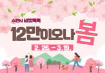 수원시, ‘새빛톡톡 12만이오나봄’ 이벤트 개최… 식사권 및 커피 쿠폰 230명에게 제공