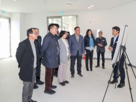 [경기티비종합뉴스] 안성시의회 업무계획특별위원회,  고삼휴게소 관광거점 조성사업 현장 점검