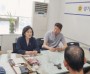 [경기티비종합뉴스] 김영희 경기도의원, 오산상담소서 문시배드민턴클럽과 정담회…문시체육관 시설 개선 논의