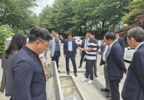 [경기티비종합뉴스] 화성도시공사 한병홍 사장,  화성국민체육센터 풍수해 대비 노·사 합동 재난 대응 점검 실시