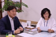 [경기티비종합뉴스] "특별 인터뷰" 수원특례시의회 김동은 원내대표, 지역언론과 소통 차담회… “시민 위한 책임 의정 다짐”
