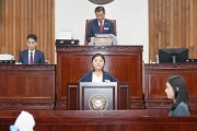 [경기티비종합뉴스] 진선화 여주시의회 부의장, 자유발언 “특정 분야 치우치지 않는 균형 재정운영 필요”