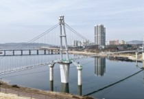 [경기티비종합뉴스] 여주 남한강 출렁다리 준공…5월 정식 개통