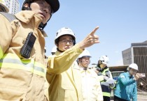 [경기티비종합뉴스] 경기도, 신안산선 붕괴 사고 현장 다시 방문한 김동연, “실종자 구조에 최선” 재차 강조