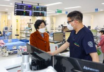 [경기티비종합뉴스] 김경희 이천시장, 설 연휴 응급의료기관 방문 “의료진 격려”