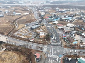 [경기티비종합뉴스] 용인특례시, 포곡IC~지방도 321호선 잇는 도로 2차로→4차로 확장 개통