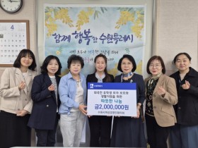 [경기티비종합뉴스] 수원시 여성경영인협의회, 외국인 유학생 미혼모에 200만 원 기부