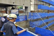 [경기티비종합뉴스] 용인특례시, 우기 대비 공동주택 건설 공사 안전 점검