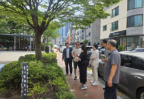 [경기티비종합뉴스] 수원특례시의회 홍종철 의원, 광교대학로마을 고래등어린이공원 시설 점검 및 현장 민원 청취