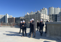 [경기티비종합뉴스] 여주도시공사 임명진 사장, 오학동 문화복지센터 건립공사 현장 동절기 대비 화재예방 및 안전관리 점검 실시